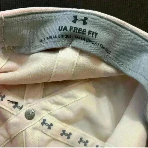 Under Armour Adjustable Baseball Hat, Light Pink - Picture 2 of 2